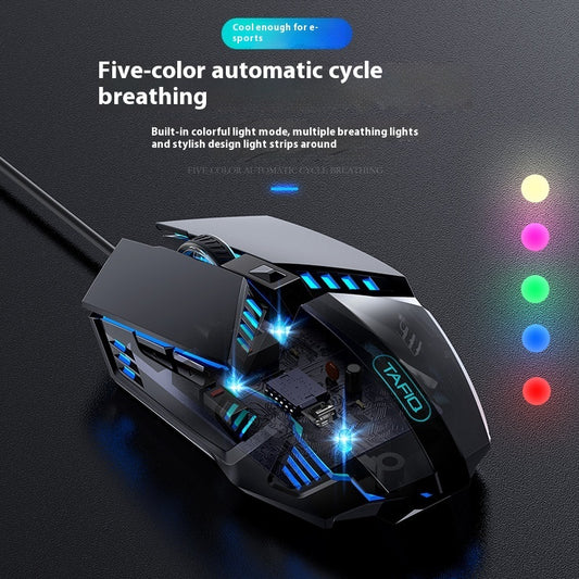 Gaming Mouse Luminous Wired E-sports Computer Accessories