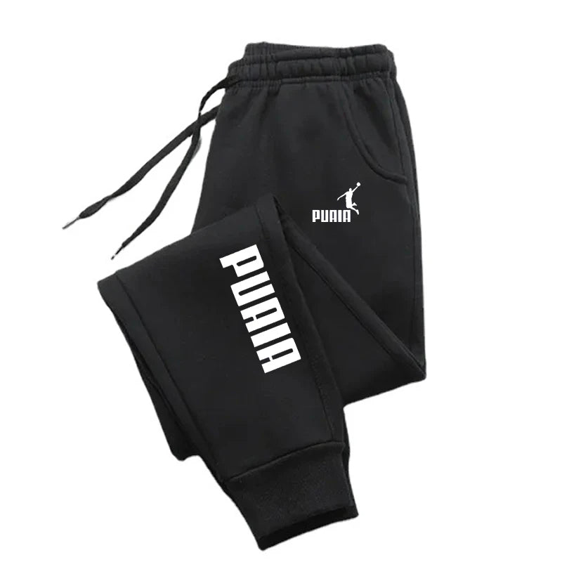 Winter New Men's Printed Sports Jogging Pants